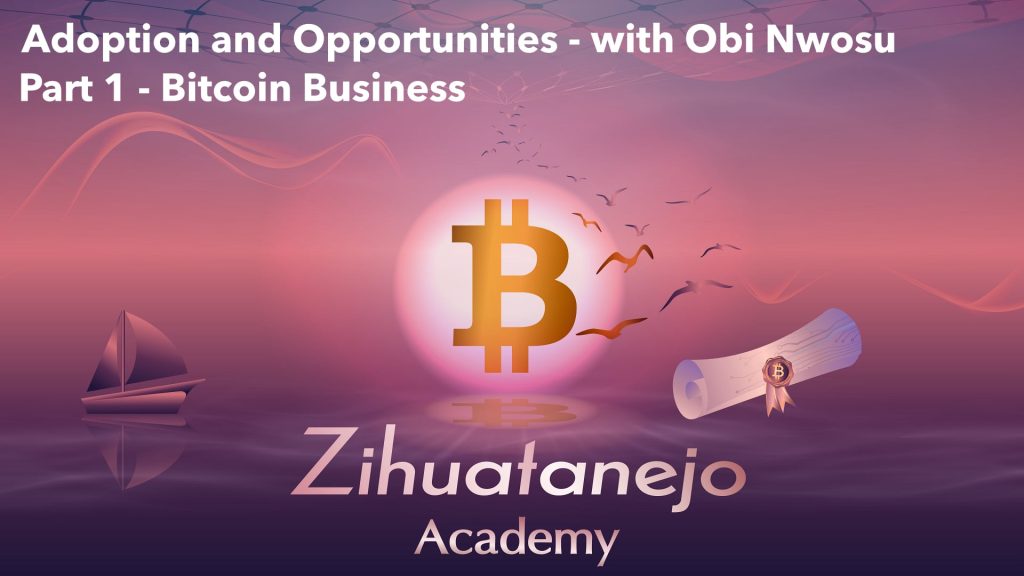 Adoption and Opportunities - pt.1 - Bitcoin Business